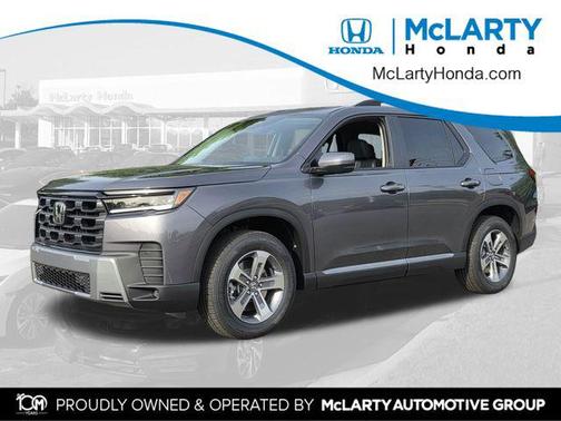 Modern Steel Metallic 2026 Honda Pilot EX-L