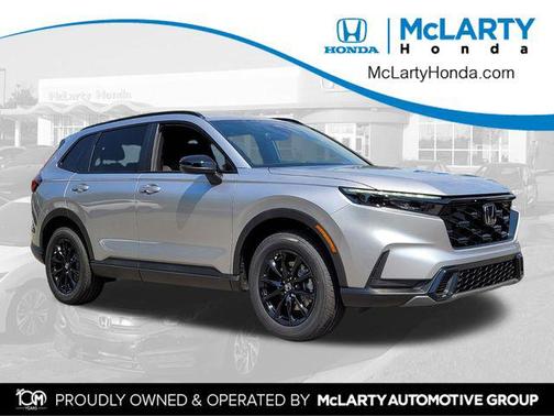 Solar Silver Metallic 2026 Honda CR-V Hybrid Sport AWD