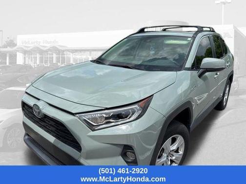 Lunar Rock 2021 Toyota RAV4 Hybrid XLE