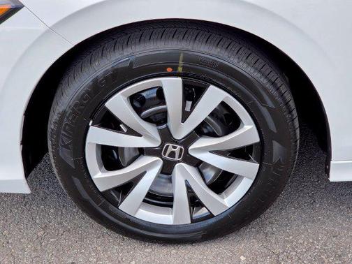 Platinum White Pearl 2026 Honda Civic LX