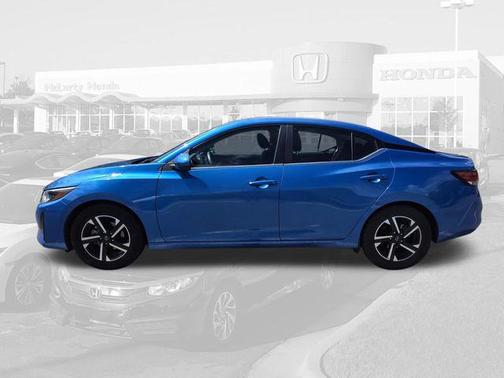 Electric Blue Metallic 2024 Nissan Sentra SV