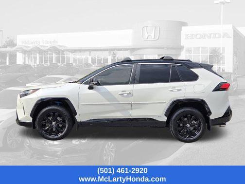 Midnight Black Metallic 2022 Toyota RAV4 Hybrid SE