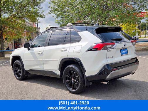 Midnight Black Metallic 2022 Toyota RAV4 Hybrid SE