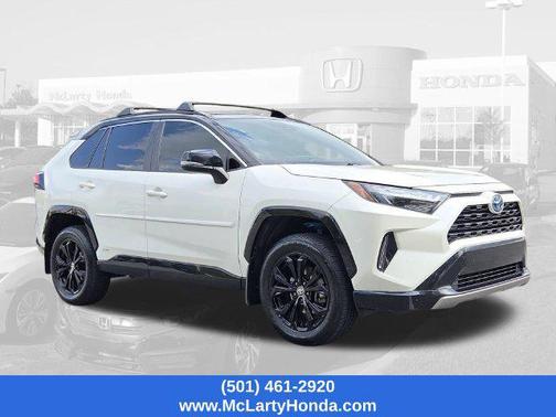 Midnight Black Metallic 2022 Toyota RAV4 Hybrid SE
