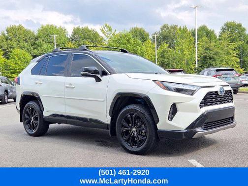 Midnight Black Metallic 2022 Toyota RAV4 Hybrid SE