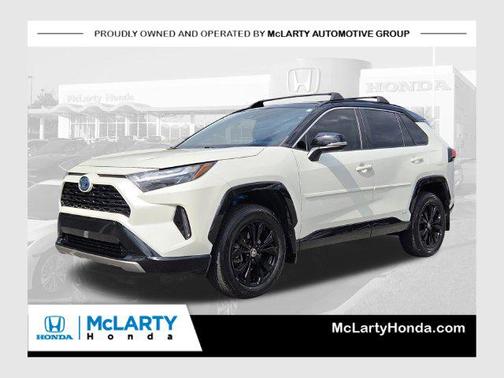 Midnight Black Metallic 2022 Toyota RAV4 Hybrid SE