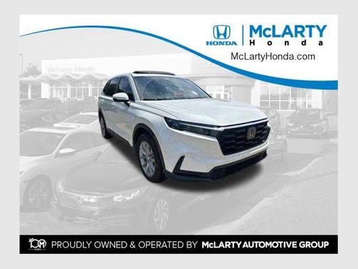 Platinum White Pearl 2023 Honda CR-V EX-L