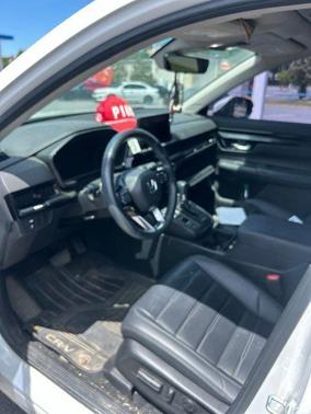 Platinum White Pearl 2023 Honda CR-V EX-L