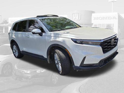 Platinum White Pearl 2023 Honda CR-V EX-L