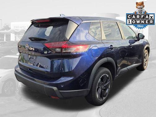 Deep Ocean Blue Pearl 2024 Nissan Rogue SV