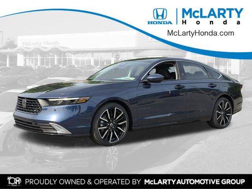 Canyon River Blue Metallic 2026 Honda Accord Hybrid Touring