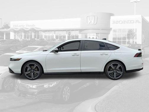 Platinum White Pearl 2026 Honda Accord Hybrid Sport