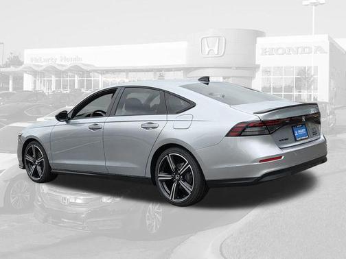 Solar Silver Metallic 2026 Honda Accord Hybrid Sport
