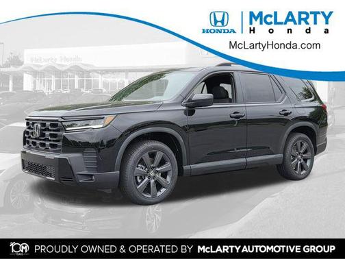 Crystal Black Pearl 2026 Honda Pilot Sport