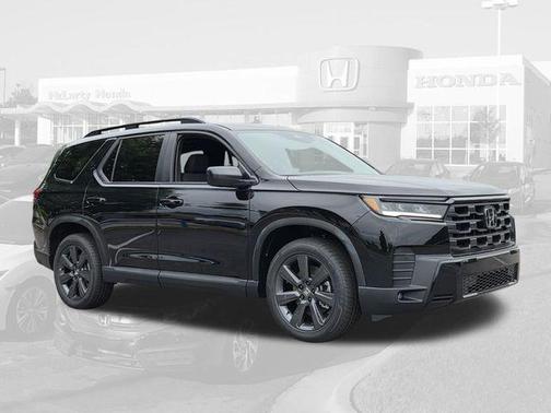 Crystal Black Pearl 2026 Honda Pilot Sport