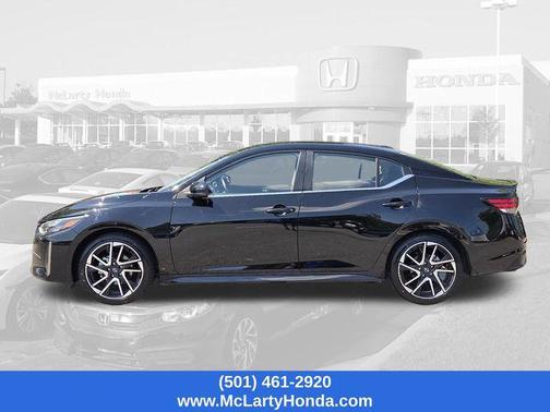 Super Black 2025 Nissan Sentra SR