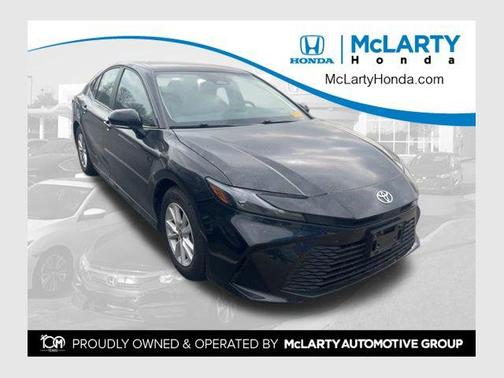 Midnight Black Metallic 2025 Toyota Camry LE