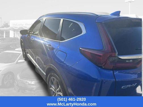 Aegean Blue Metallic 2021 Honda CR-V 2WD Touring