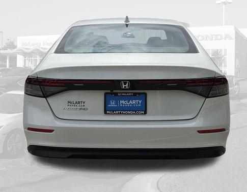 Platinum White Pearl 2023 Honda Accord LX 1.5T