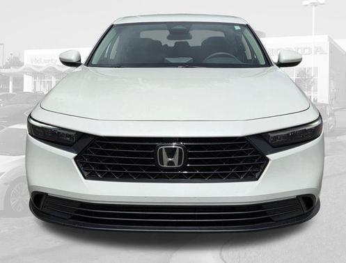Platinum White Pearl 2023 Honda Accord LX 1.5T