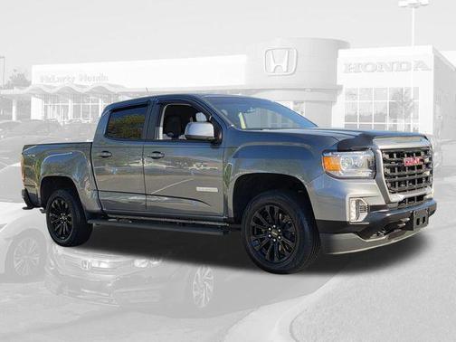 Satin Steel Metallic 2022 GMC Canyon Elevation