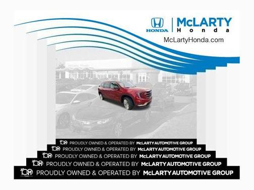 Volcanic Red Tintcoat 2025 GMC Acadia FWD Elevation