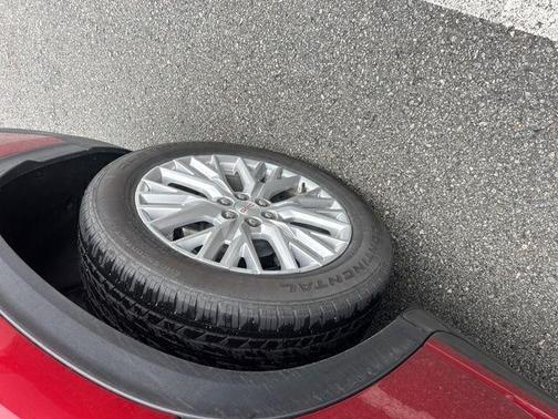 Volcanic Red Tintcoat 2025 GMC Acadia FWD Elevation