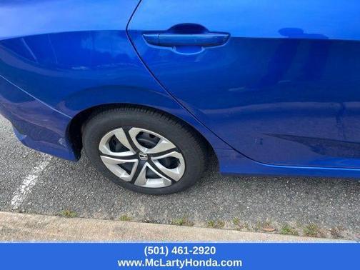 Blue 2018 Honda Civic LX
