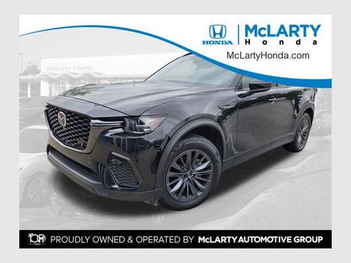 Jet Black Mica 2025 Mazda CX-70 3.3 Turbo Preferred Package