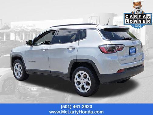 Silver Zynith Metallic Clearcoat 2024 Jeep Compass Latitude