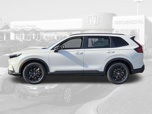 Platinum White Pearl 2026 Honda CR-V Hybrid Sport-L AWD