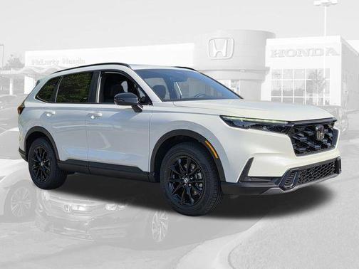 Platinum White Pearl 2026 Honda CR-V Hybrid Sport-L AWD