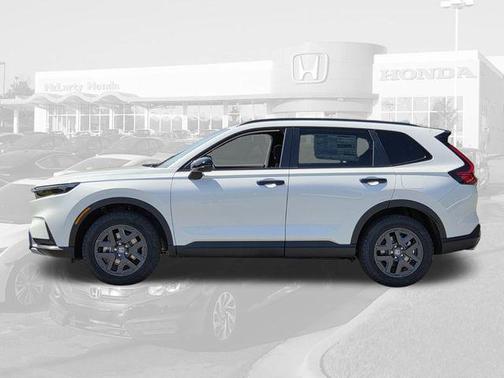 Platinum White Pearl 2026 Honda CR-V Hybrid TrailSport AWD