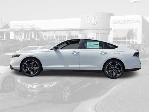 Platinum White Pearl 2026 Honda Accord Hybrid Sport