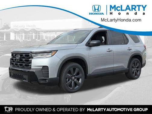 Solar Silver Metallic 2026 Honda Pilot Sport