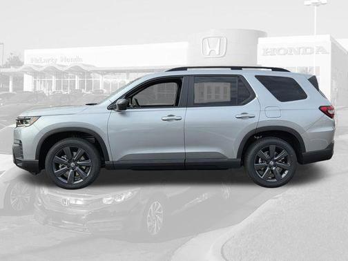 Solar Silver Metallic 2026 Honda Pilot Sport