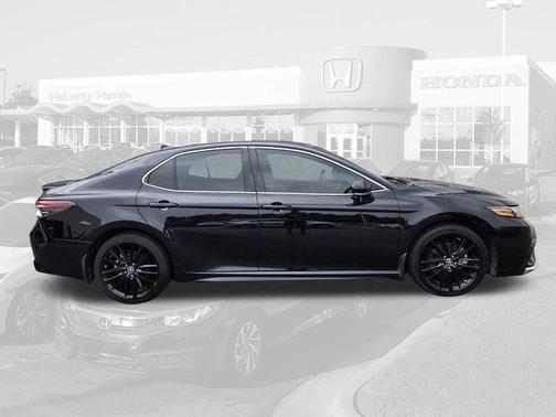 Midnight Black Metallic 2024 Toyota Camry XSE