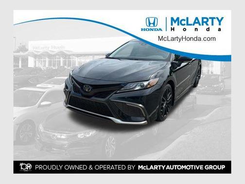 Midnight Black Metallic 2024 Toyota Camry XSE