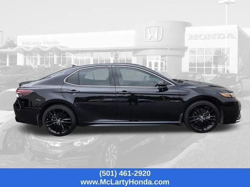 Midnight Black Metallic 2024 Toyota Camry XSE