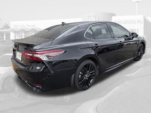 Midnight Black Metallic 2024 Toyota Camry XSE