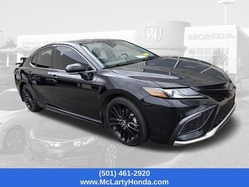 Midnight Black Metallic 2024 Toyota Camry XSE