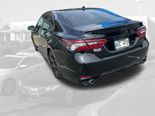 Midnight Black Metallic 2024 Toyota Camry XSE
