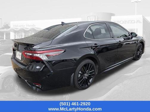 Midnight Black Metallic 2024 Toyota Camry XSE