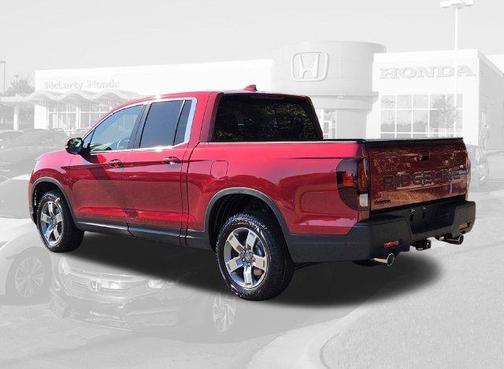 Red 2026 Honda Ridgeline RTL