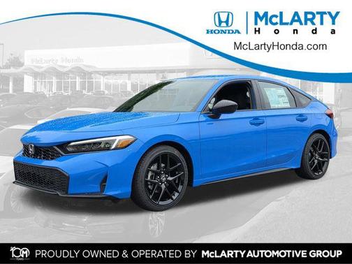 Boost Blue Pearl 2026 Honda Civic Sport