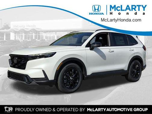 Platinum White Pearl 2026 Honda CR-V Hybrid Sport-L FWD