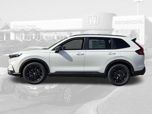 Platinum White Pearl 2026 Honda CR-V Hybrid Sport-L FWD