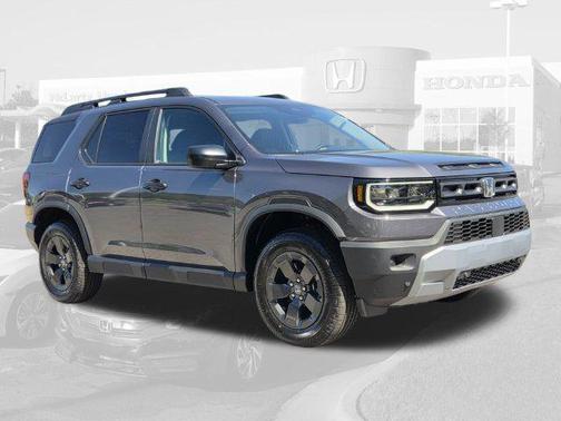Gray 2026 Honda Passport AWD RTL Towing