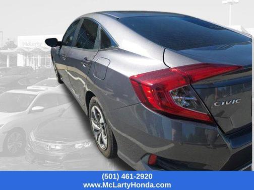 Modern Steel Metallic 2019 Honda Civic LX