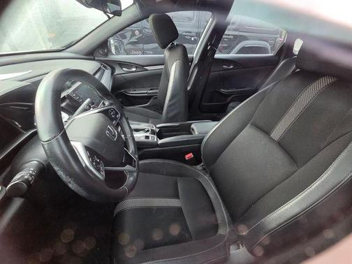 Platinum White Pearl 2019 Honda Civic Sport